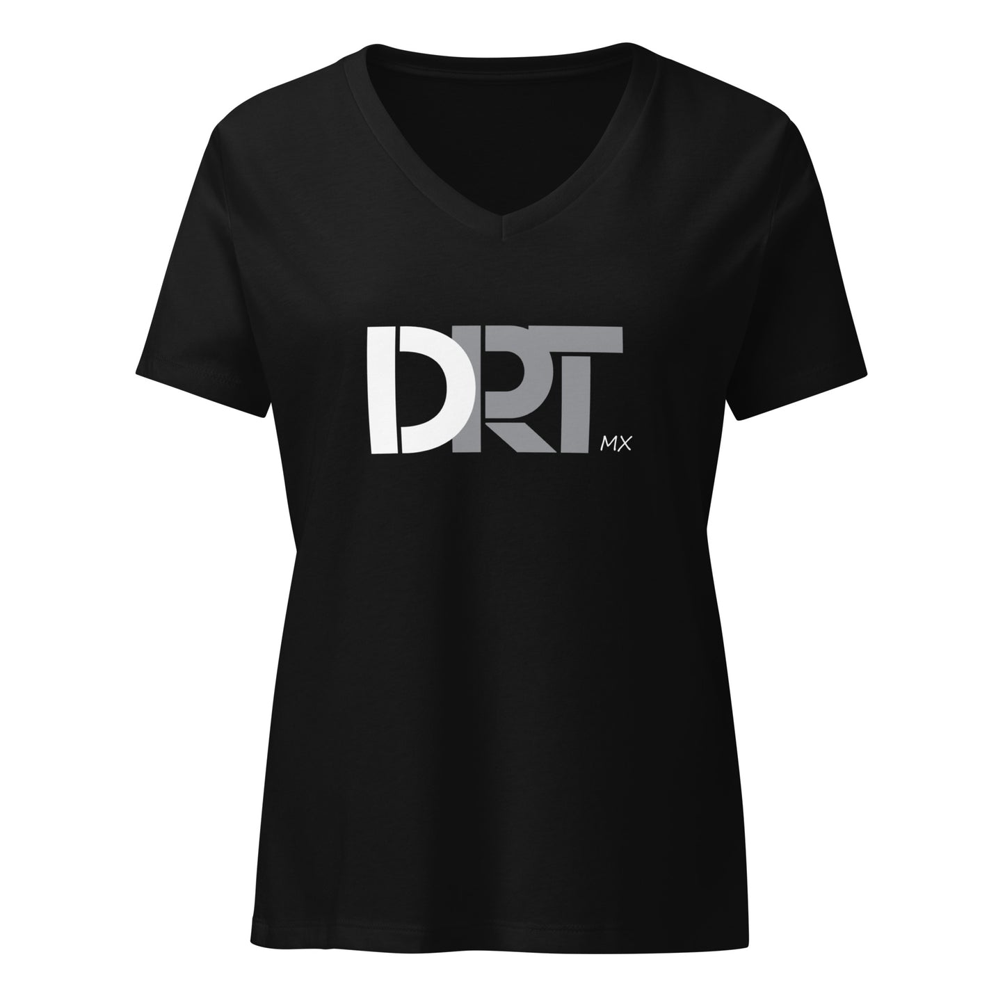 Women’s relaxed DRT mx v-neck t-shirt